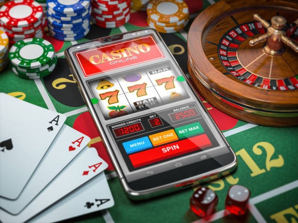Free-play game interface on agen108 slot mobile app showing demo slot and balance display